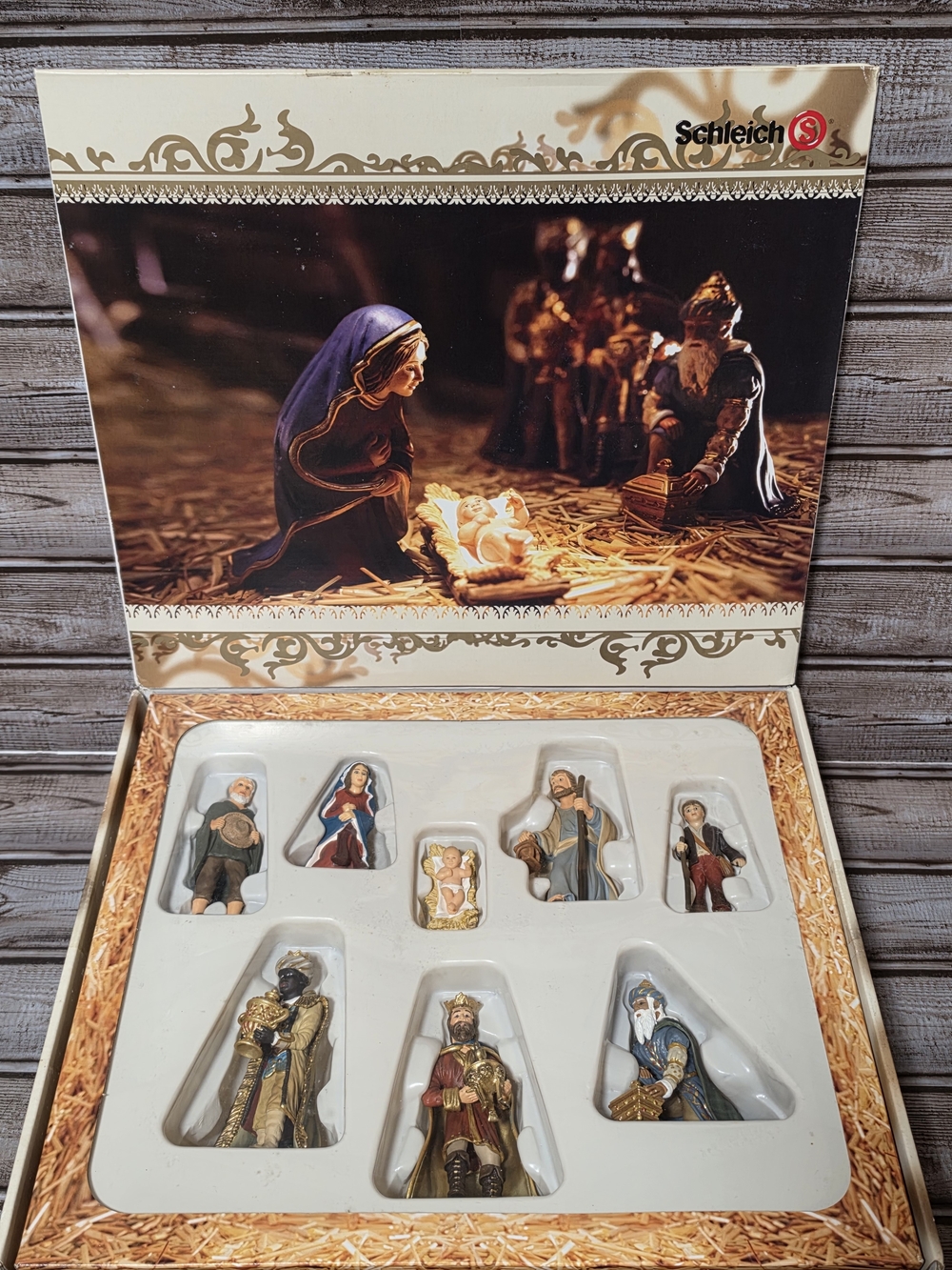 Vintage Schleich Christmas Nativity Set - Retired